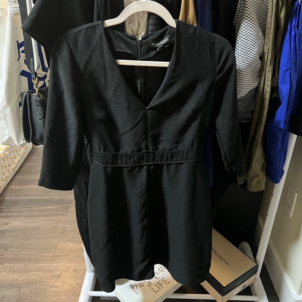 Banana Republic Petite Black Dress